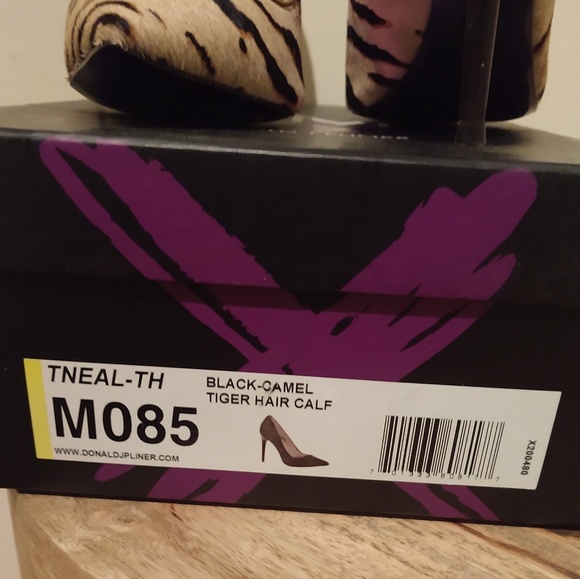 4-1/2 inch stiletto calf hair shoes - Picture 4 of 6